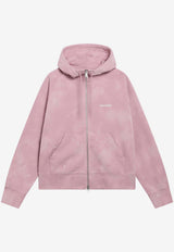 Carhartt Wip Zip-Up Hooded Painter Sweatshirt Pink I036842CO/T_CARH-2P8EJ