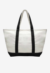 Carhartt Wip Logo Beach Tote Bag White I036926CO/T_CARH-1K6XX