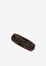 Saint Laurent Small Leopard Print Pouch Brown 840087AAE8I_2063