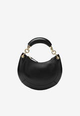 Chloé Marcie Leather Hobo Bag Black CH26AS921S60/T_CHLOE-001