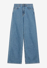 Carhartt Wip Washed Straight-Leg Jeans Blue I030497DE/T_CARH-0160