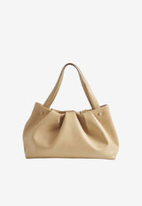 Themoirè Athena Vegan Leather Shoulder Bag Sand 261WTMA00OOVF_1225A