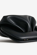 Themoirè Small Bios Vegan Leather Clutch Bag Black NS1WTMBS0OOVF_0303A