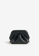 Themoirè Small Bios Vegan Leather Clutch Bag Black NS1WTMBS0OOVF_0303A