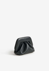 Themoirè Small Bios Vegan Leather Clutch Bag Black NS1WTMBS0OOVF_0303A