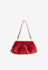 Themoirè Bios Baguette Vegan Leather Clutch Bag Red 261WTMBB0OOVF_1557A