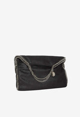 Stella McCartney Large Falabella Fold-Over Shoulder Bag Black 234387-W9132-1000