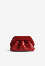 Themoirè Medium Bios Vegan Leather Clutch Bag Red 261WTMBM0OOVF_1557A