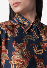 Zimmermann Aster Printed Silk Shirt Multicolor 8278TSS261SI/T_ZIMM-NJ