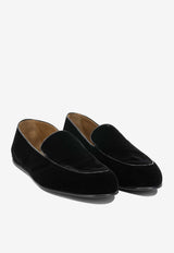Tom Ford Leo Velvet Loafers Black J1658TVE009NNAA_c7ee0a4a-f7c6-4954-bcae-63efdc496fcf