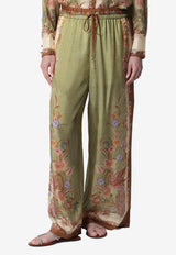 Zimmermann Indra Floral Print Silk Pants Multicolor 6251PSS262SI/T_ZIMM-KS
