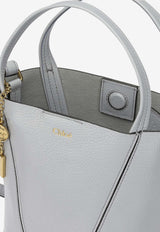 Chloé Small Spin Tote Bag Gray CH25SS812N844A5_fc44b121-3d64-4905-b03e-cedc8ef31997