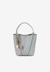 Chloé Small Spin Tote Bag Gray CH25SS812N844A5_fc44b121-3d64-4905-b03e-cedc8ef31997
