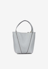 Chloé Small Spin Tote Bag Gray CH25SS812N844A5_fc44b121-3d64-4905-b03e-cedc8ef31997