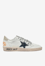 Golden Goose DB Ball Star Distressed Low-Top Sneakers White GMF00117F007571/T_GOLDE-11660