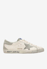 Golden Goose DB Super-Star Distressed Leather Sneakers White GMF00102F005359/T_GOLDE-11166
