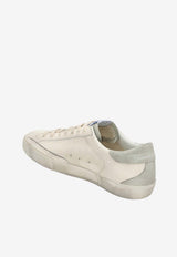 Golden Goose DB Super-Star Distressed Leather Sneakers White GMF00102F005359/T_GOLDE-11166