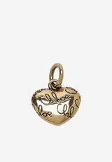 Chloé Alphabet Heart Logo Charm Gold CH25UK131CB7/T_CHLOE-9DA