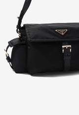 Medium Explore Re-Nylon Crossbody Bag