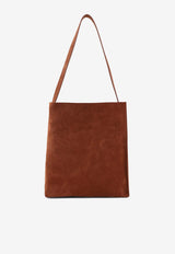 Small Museo Suede Tote Bag