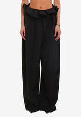 Khaite Kira Oversized Pants Black 3210586--200