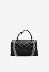 Marc Jacobs Dual Quilted Leather Shoulder Bag Black 2S5HCR007H02_001