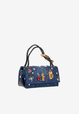 Marc Jacobs Trinket Charm Denim Dual Bag Blue 2R5HSC022H02_454