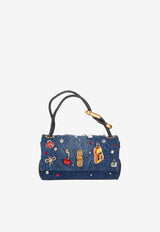 Marc Jacobs Trinket Charm Denim Dual Bag Blue 2R5HSC022H02_454