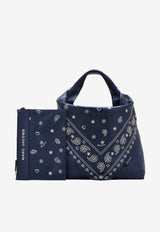 Marc Jacobs Sack Bandana Leather Bag Navy 2R5HSH002H01_411