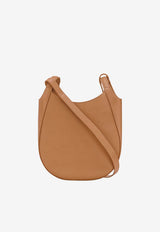 Longchamp Small Le Foulonné Leather Crossbody Bag Brown 10329021/T_LONG-M74
