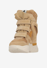 Isabel Marant Balskee High-Top Sneakers Beige BK0009FAD2E07S_MUBE