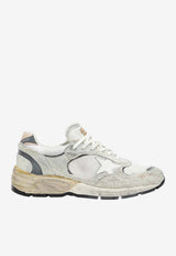 Golden Goose DB Dad-Star Distressed Low-Top Sneakers White GMF00884F002156/T_GOLDE-80185