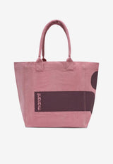 Isabel Marant Yenky Canvas Tote Bag Pink PM0001FBD1X07M_40AK