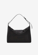 Longchamp XL Le Pliage Xtra Leather Hobo Bag Black 10371987/T_LONG-001