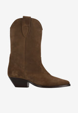 Isabel Marant Duerto Suede Cowboy Boots Brown BO0003FAA1A03S_67DO