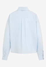 Arlen Poplin Boxy Shirt
