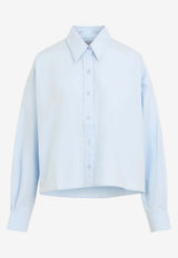 Arlen Poplin Boxy Shirt