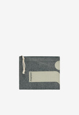 Isabel Marant Netia Clutch Bag Gray PO0046FBD1X07M_02FK