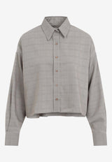 Arlen Glen Plaid Boxy Shirt