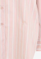 Oana Padded Stripe Shirt