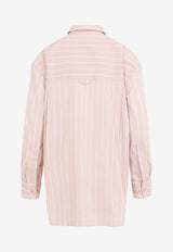 Oana Padded Stripe Shirt