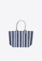 Isabel Marant Yenky Striped Tote Bag Blue PM0002FCD1X13M_30BU