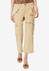 Isabel Marant Josine Wide-Leg Pants Beige PA0691FAD2E02I_90BE