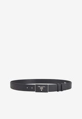 Saffiano Leather Belt