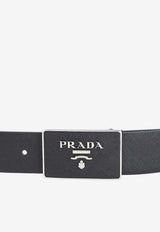 Saffiano Leather Belt