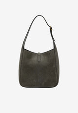 Saint Laurent Le 5 À 7 Soft Micro Nubuck Leather Shoulder Bag Gray 850533AAEEL/S_YSL-1488