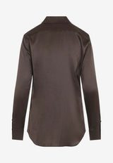 Cameron Long-Sleeved Silk Shirt