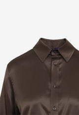 Cameron Long-Sleeved Silk Shirt