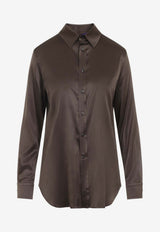 Cameron Long-Sleeved Silk Shirt