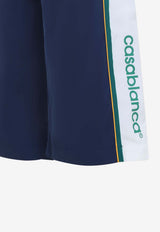Logo Print Track Pants